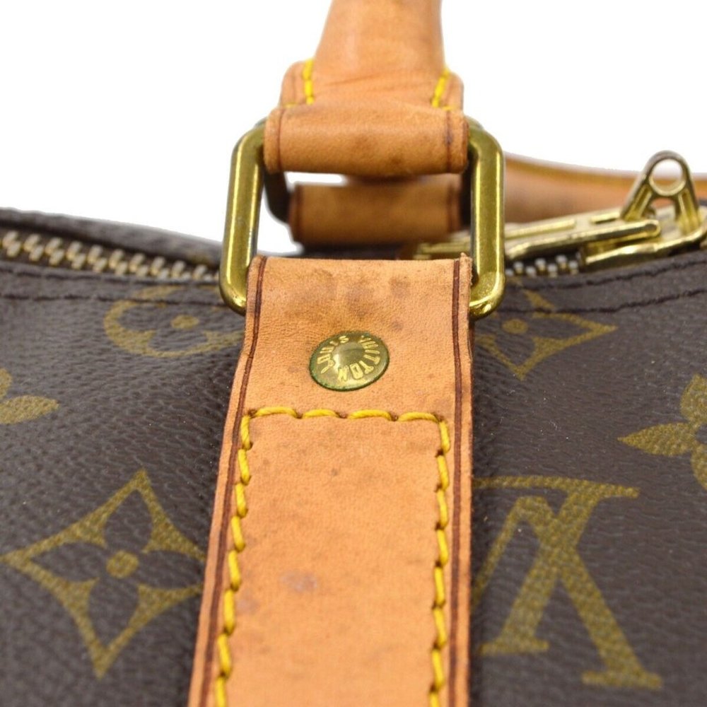 LV Louis Vuitton Travel Bag Keepall 45 Brown Monogram - Picture 10 of 15
